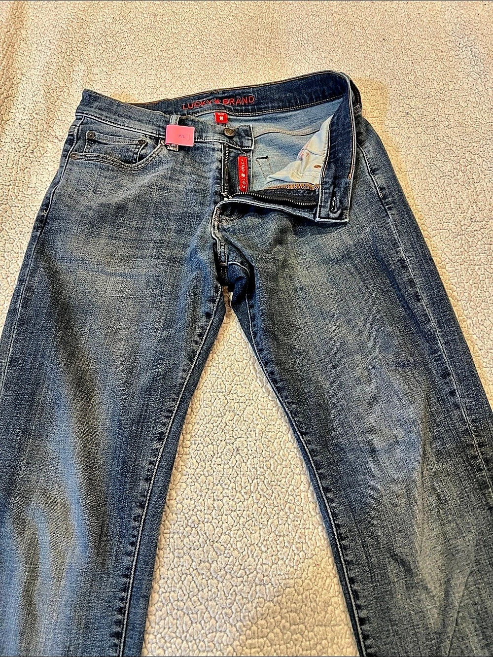 Lucky Brand Straight Leg Jeans in Blue Waist 29